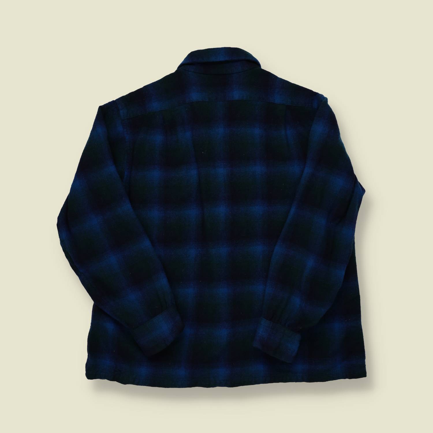 1960s/70s Pendleton Wool Plaid Board Shirt - S/M