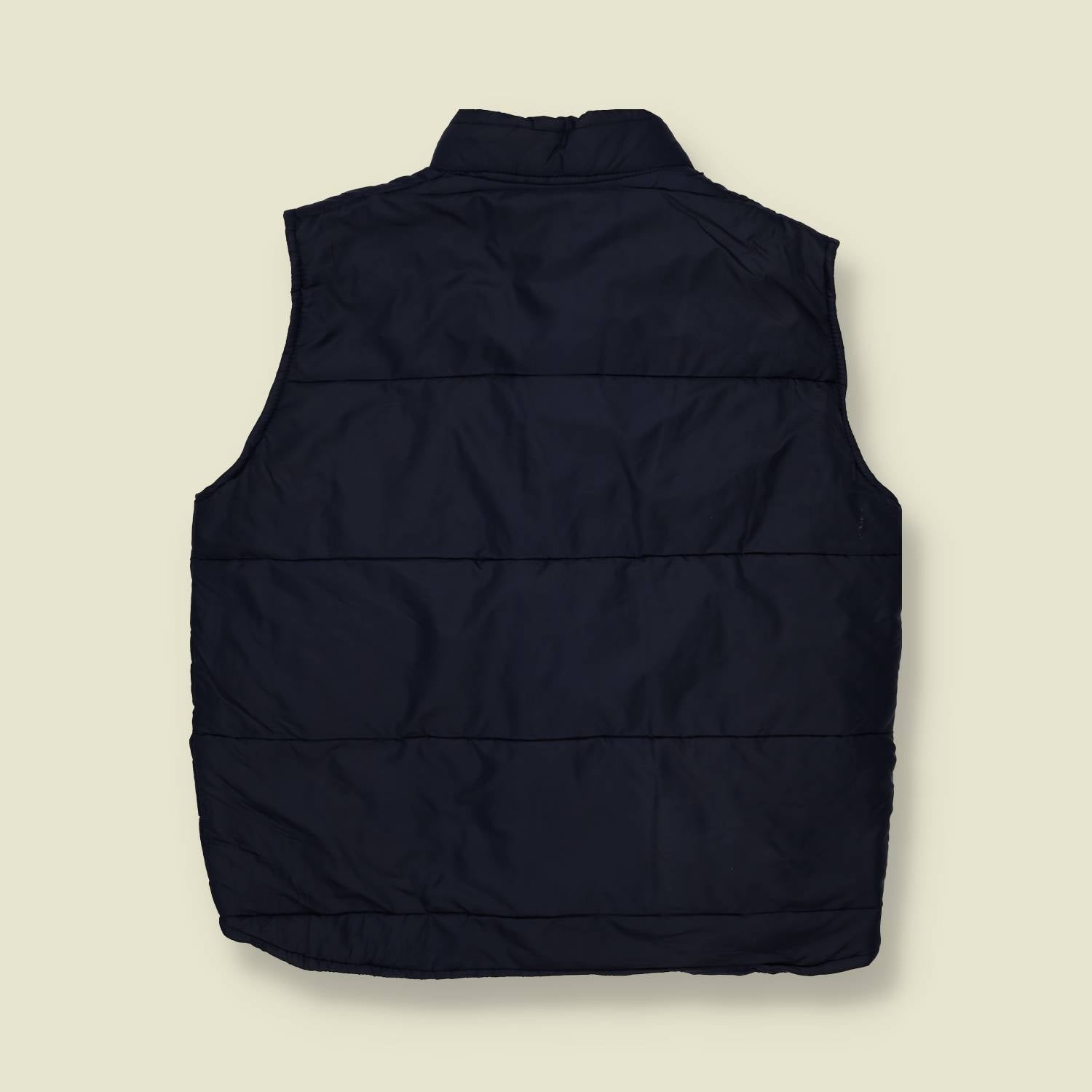 1980s Made in USA Eastern Coal “Win With Safety” Puffer Vest - M/L