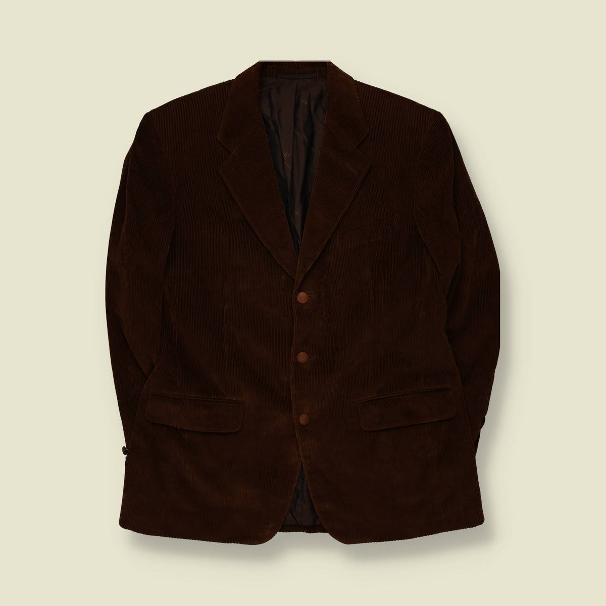 1990s | Lord Ballantyne | Corduroy Blazer | Brown - M