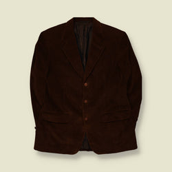 1990s | Lord Ballantyne | Corduroy Blazer | Brown - M