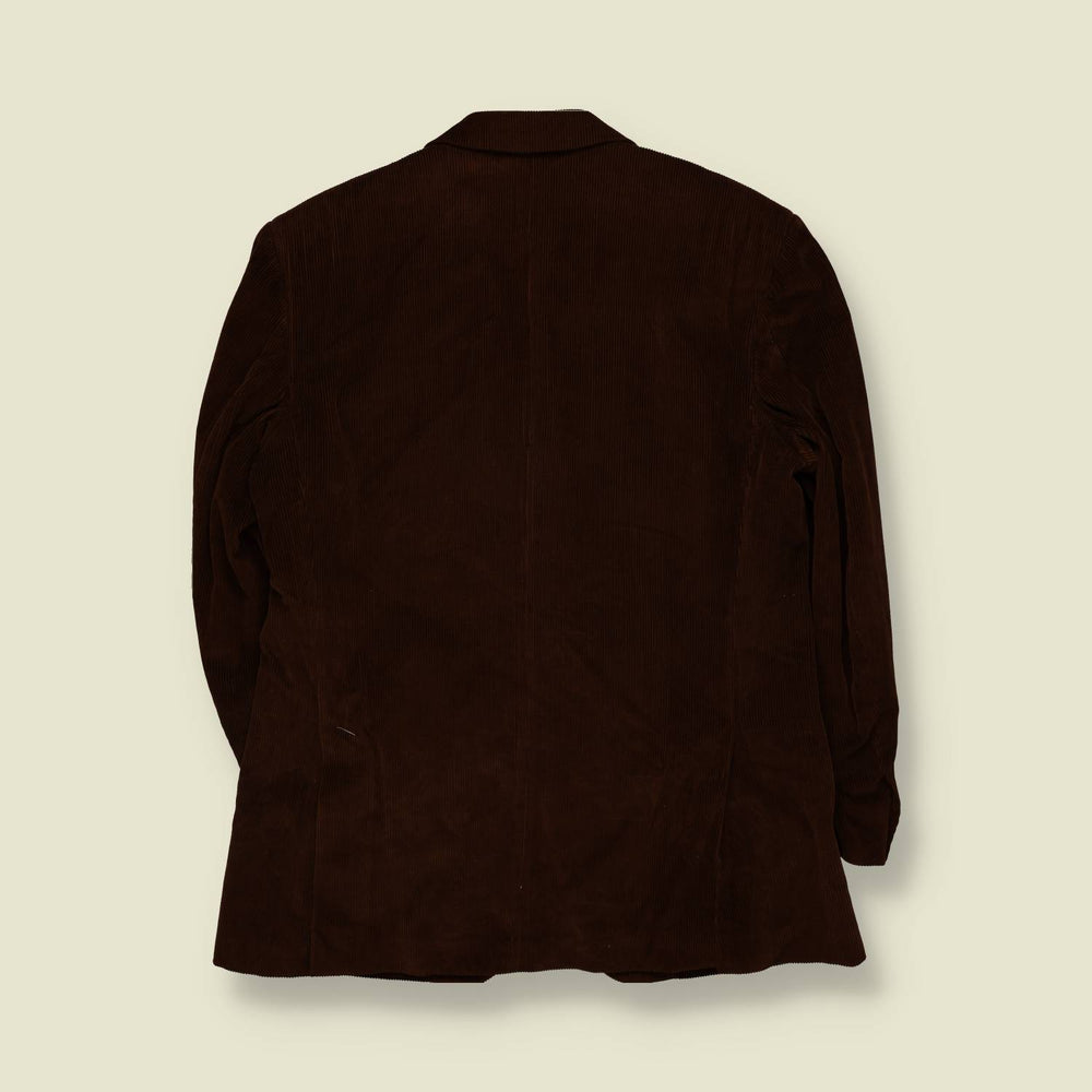 1990s | Lord Ballantyne | Corduroy Blazer | Brown - M