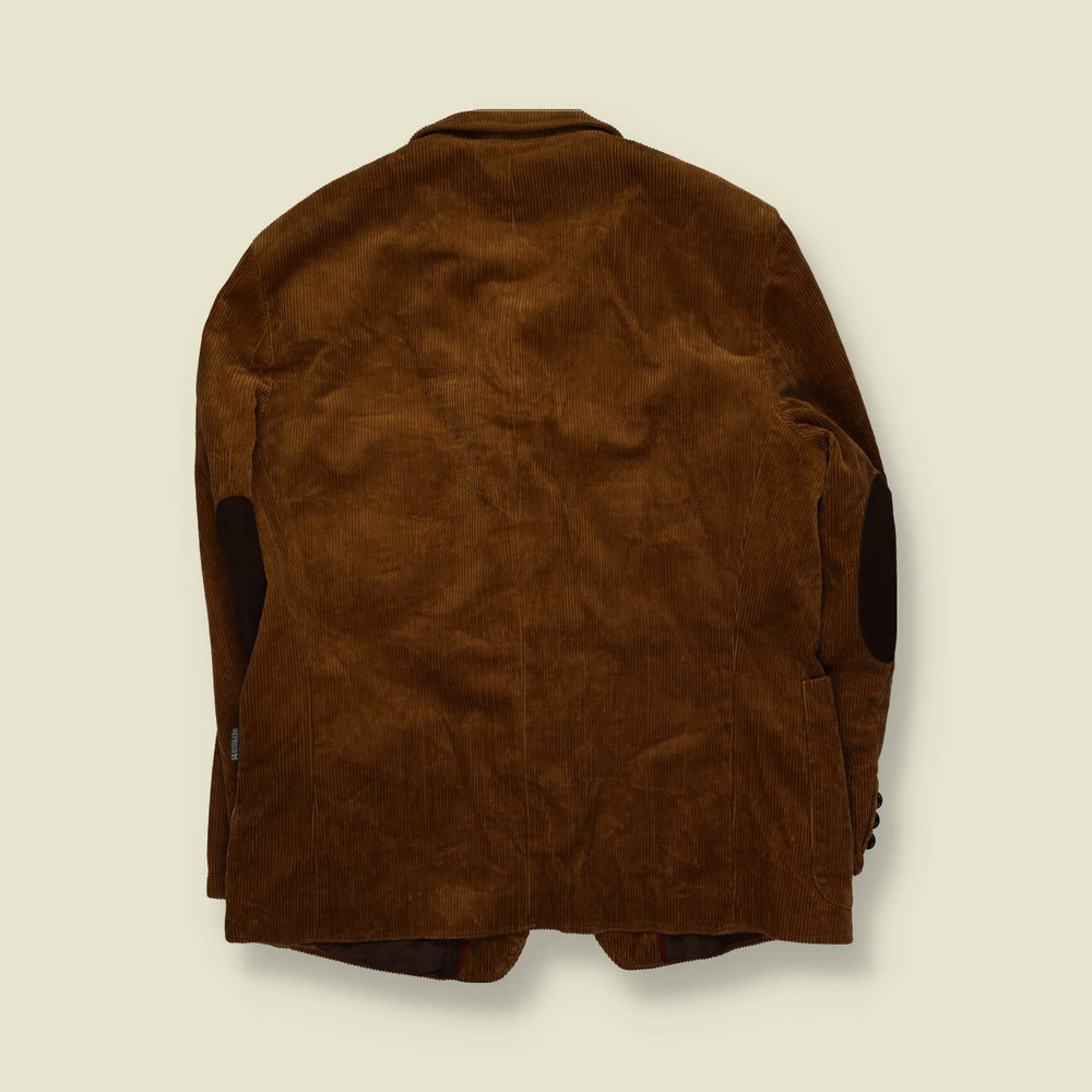 1990s | Mephisto | Corduroy Blazer | Tan - L