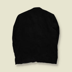 1990s | Biaggini | Corduroy Blazer | Black- L