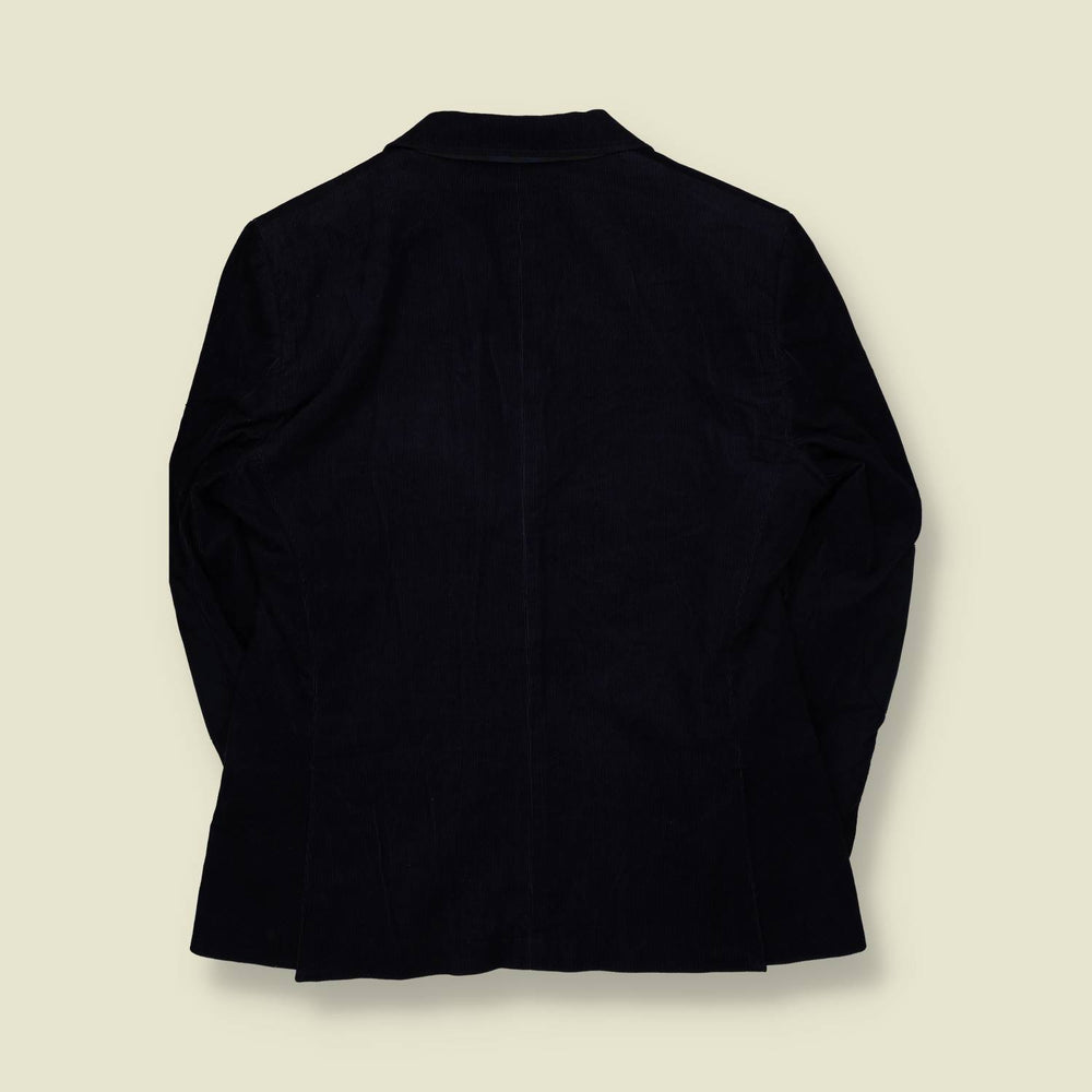 1990s | Biaggini | Corduroy Blazer | Black - S