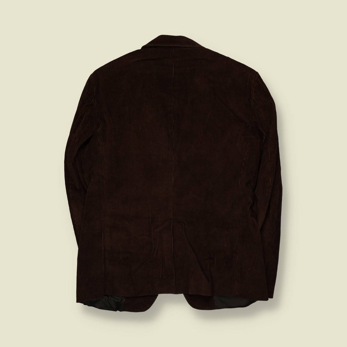 1990s | Loon | Corduroy Blazer | Dark Brown - M