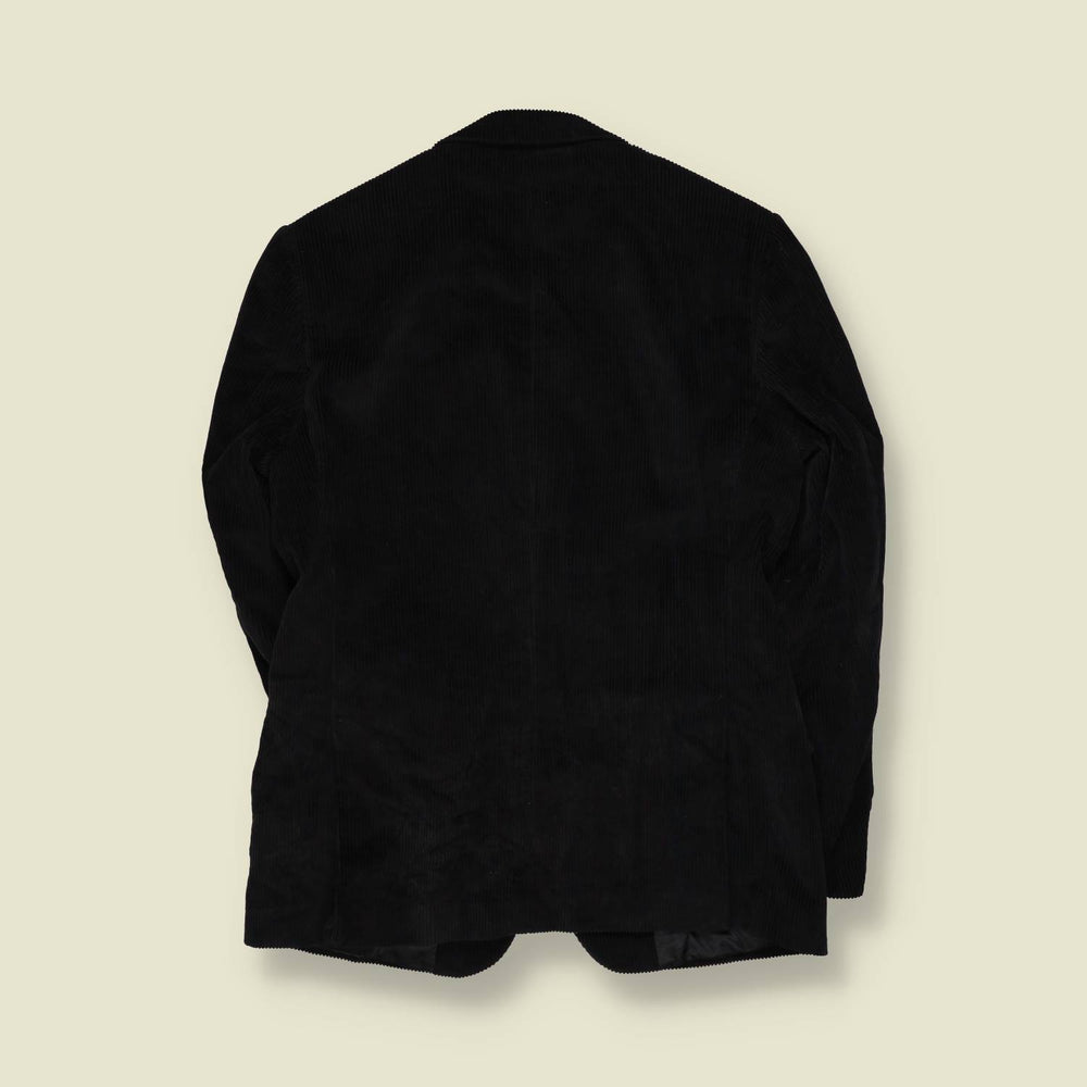 1990s | Marco Ferro | Corduroy Blazer | Black - S