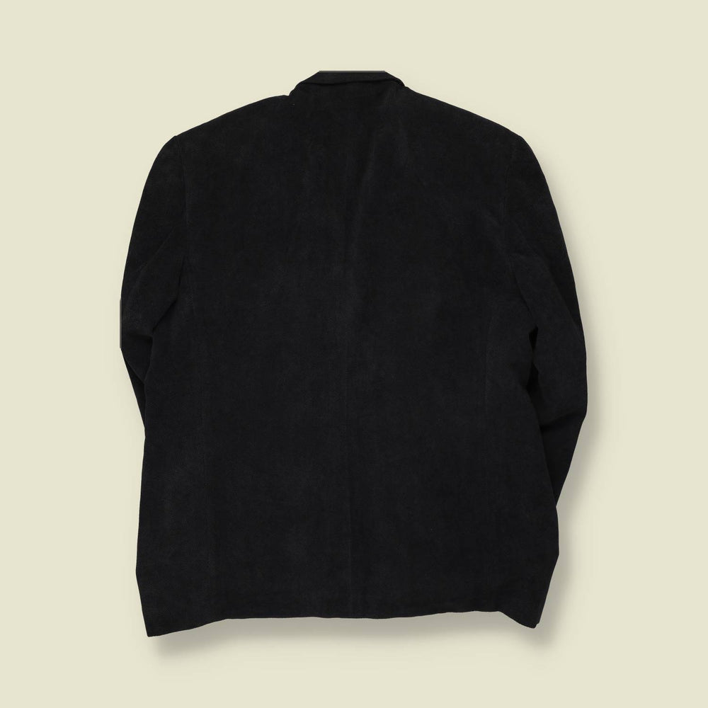1990s | Corduroy Blazer | Dark Grey - L