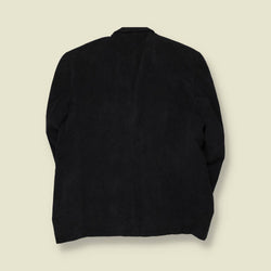 1990s | Corduroy Blazer | Dark Grey - L