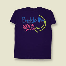 1980s | Sophomores Rock 'n' Roll Graphic T-Shirt | Purple - S