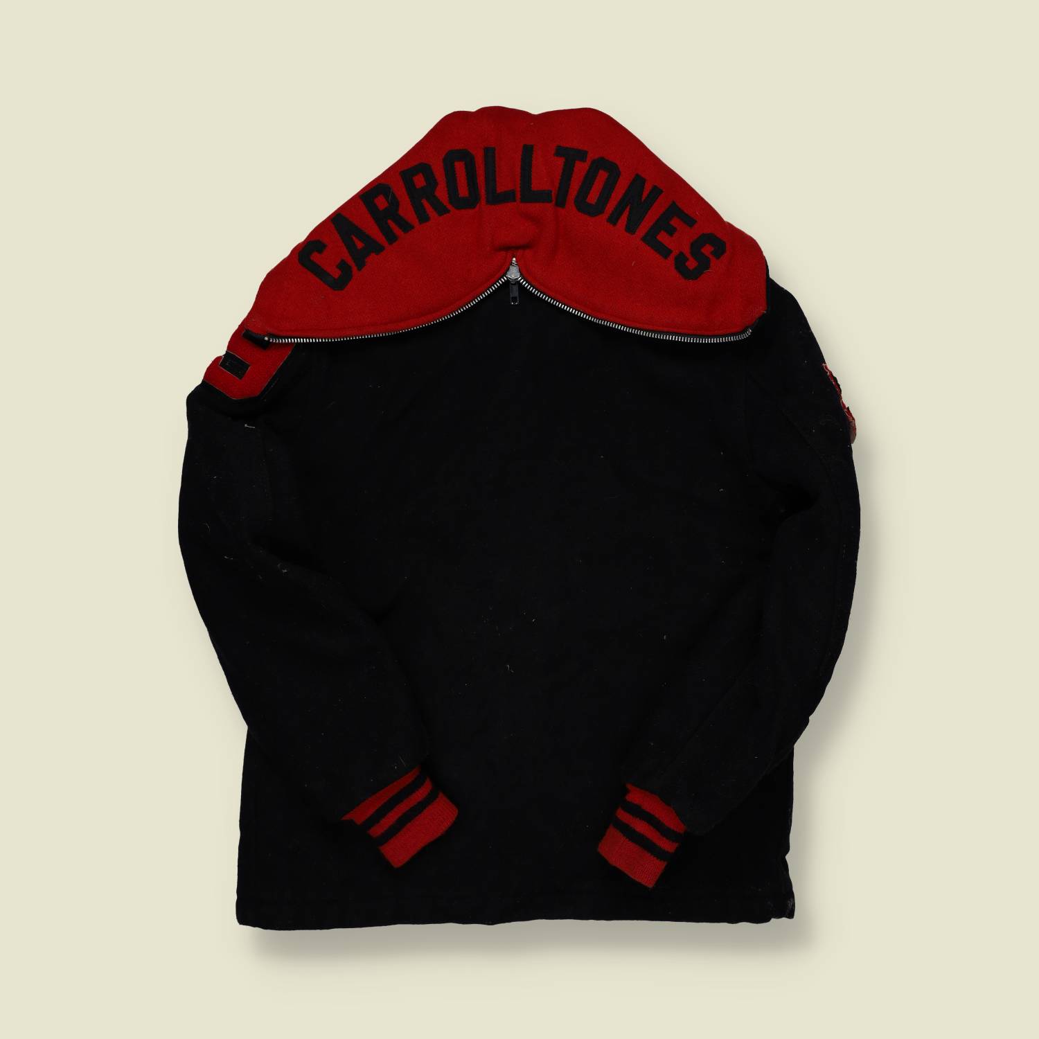 1970s DeLong Varsity Jacket – West Carrollton Cheer, Hooded - XS/S