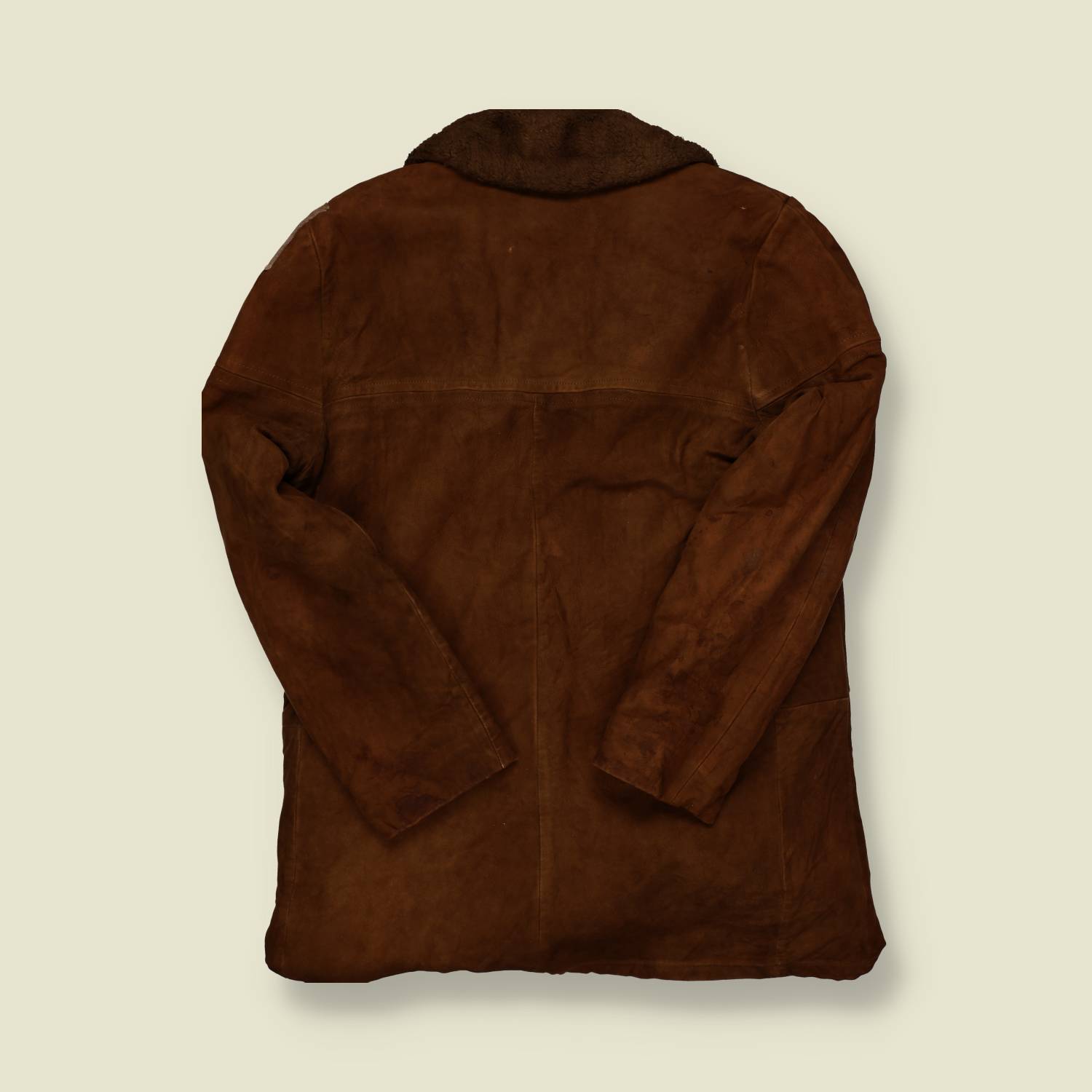 1970s Lakeland Shearling Coat – Repaired Detail - M