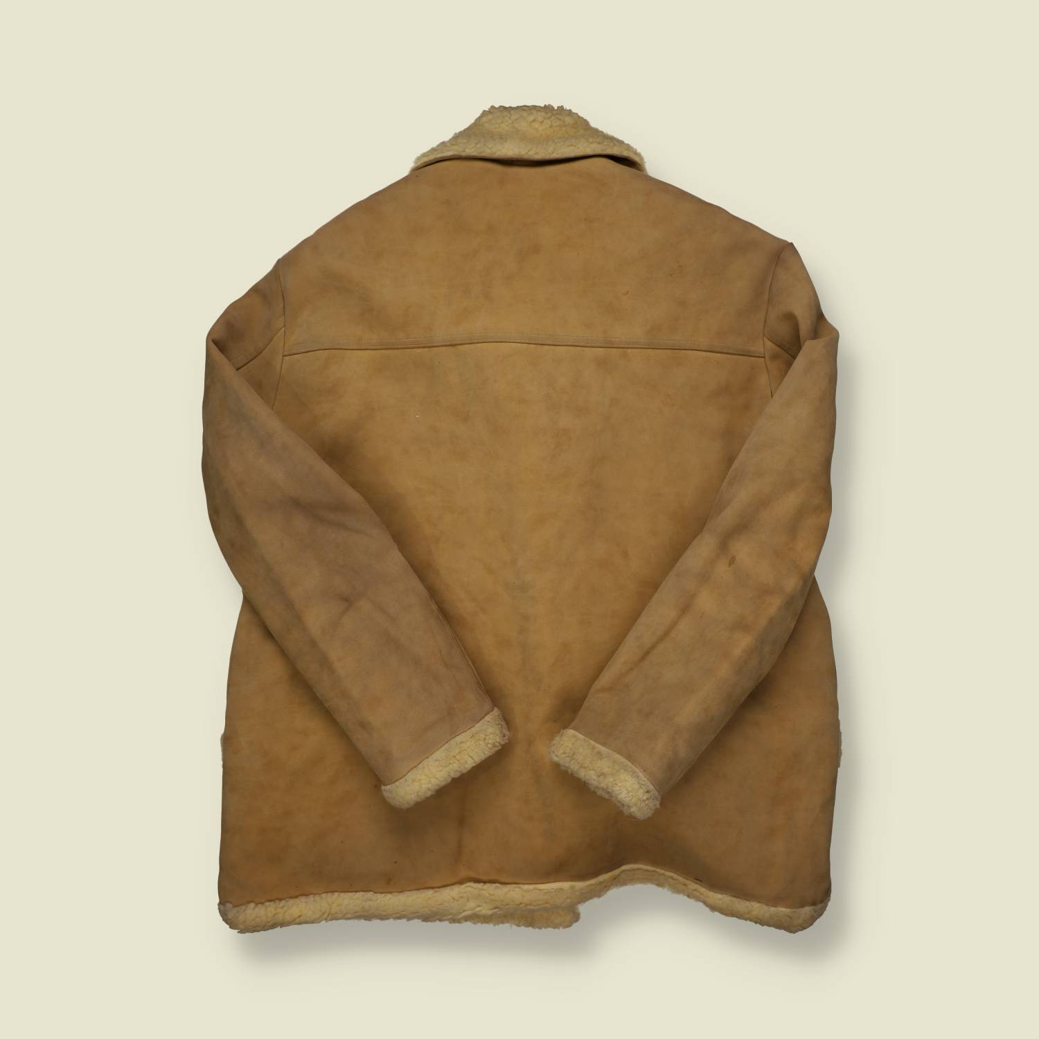 1970s Town n' Ranch Faux Sheepskin Coat - L