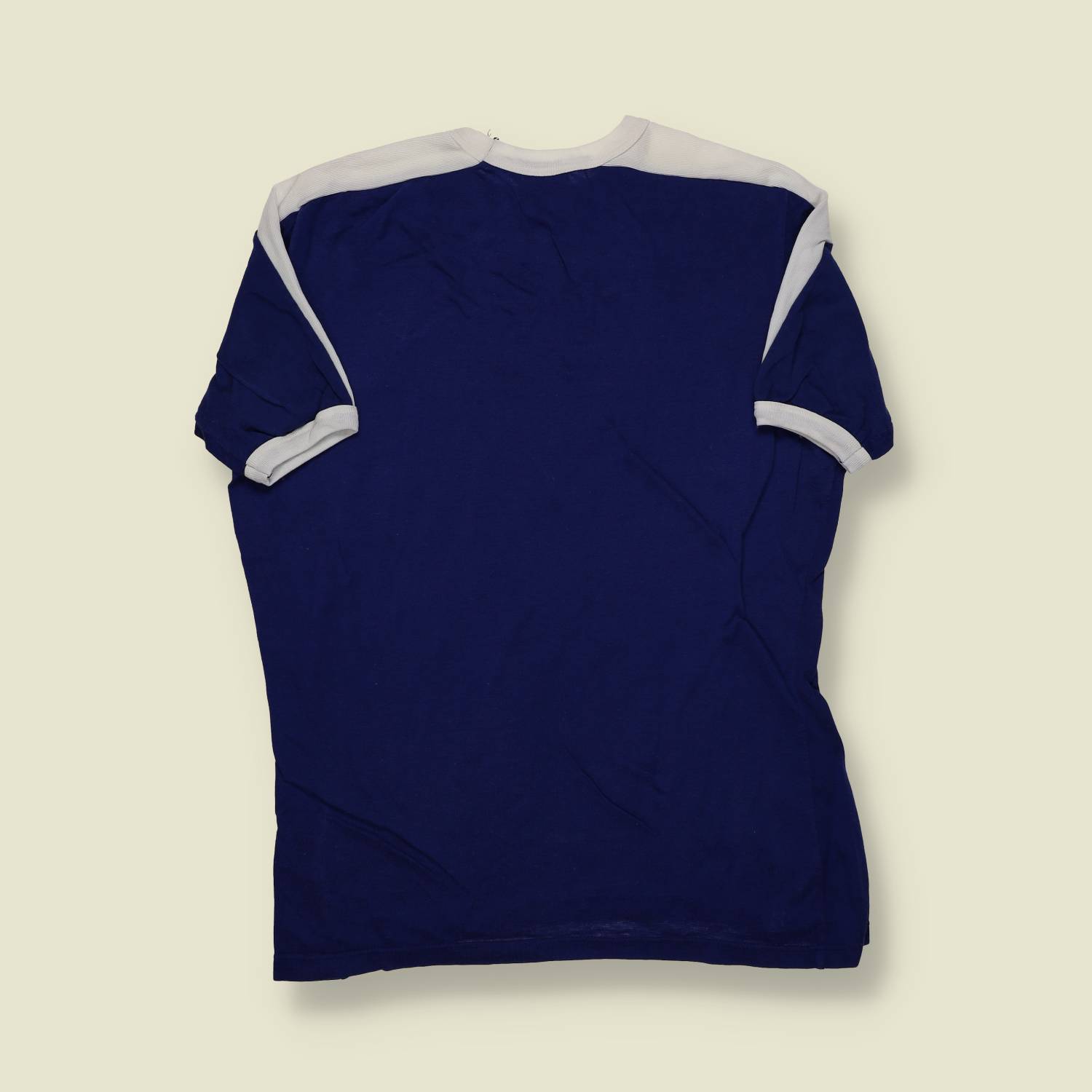 1970s | Formal / Puma | TSV 1860 München “Klaus” Training Tee – Navy & White - S