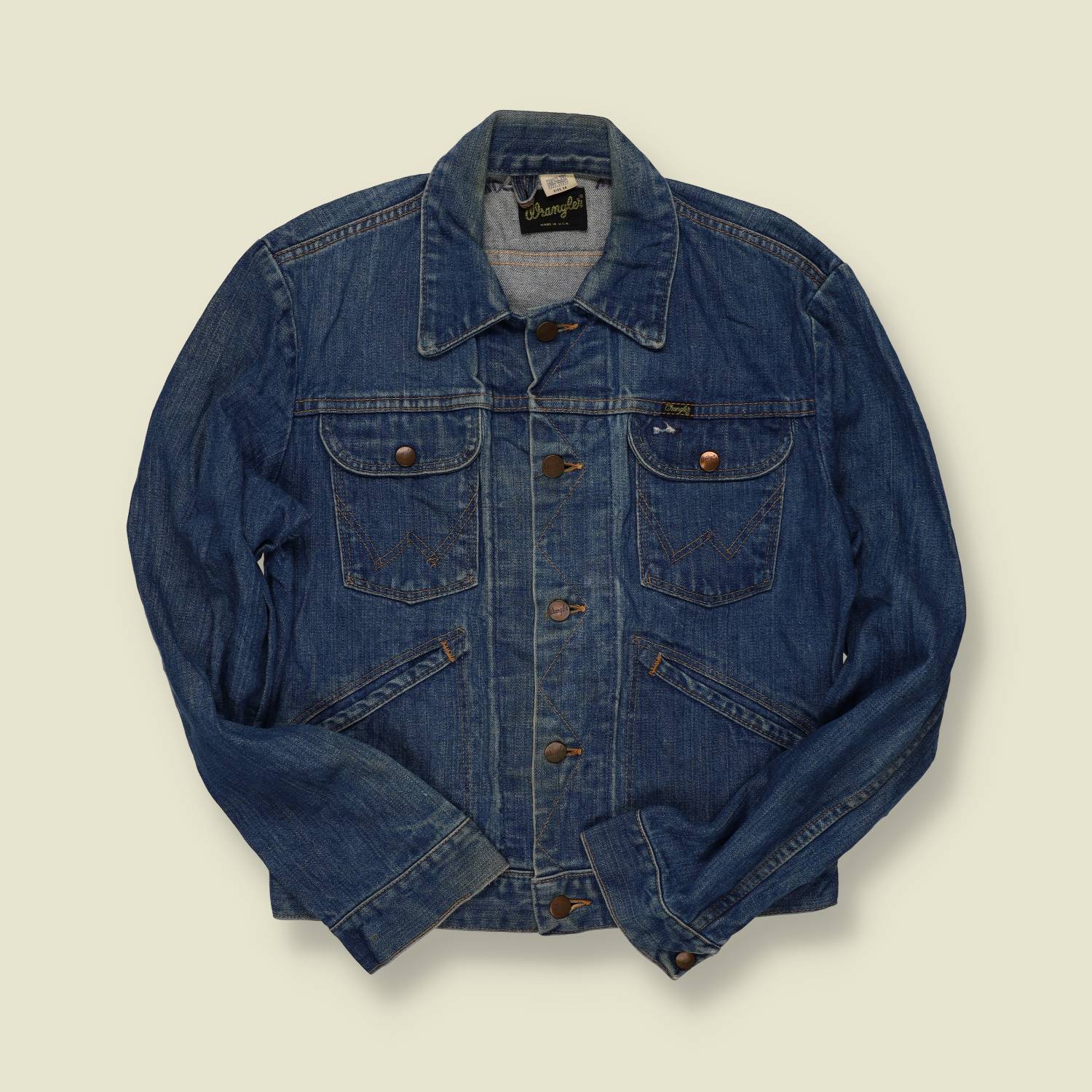 Late 1960s/Early 1970s | Wrangler | Made in USA Denim Jacket - S