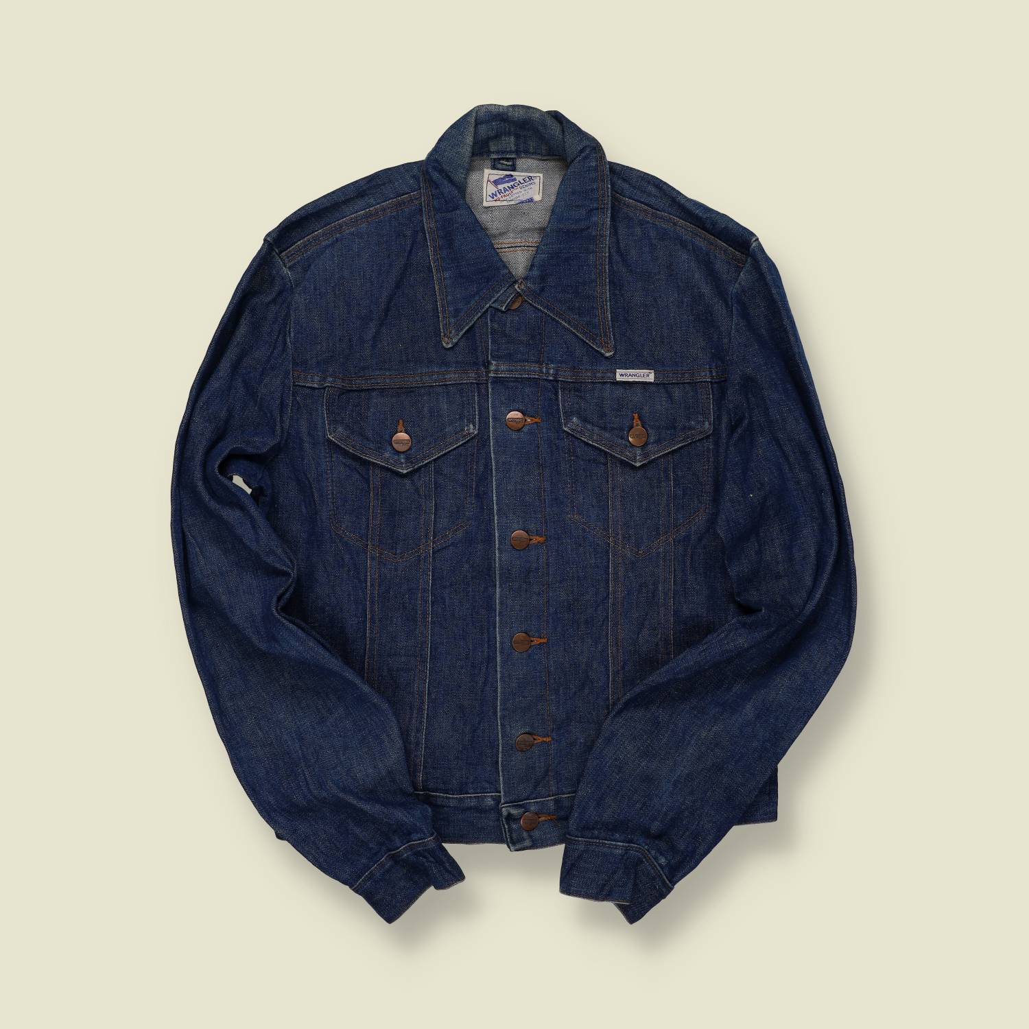 1970s | Wrangler | Made in USA 124MJ Denim Jacket - S