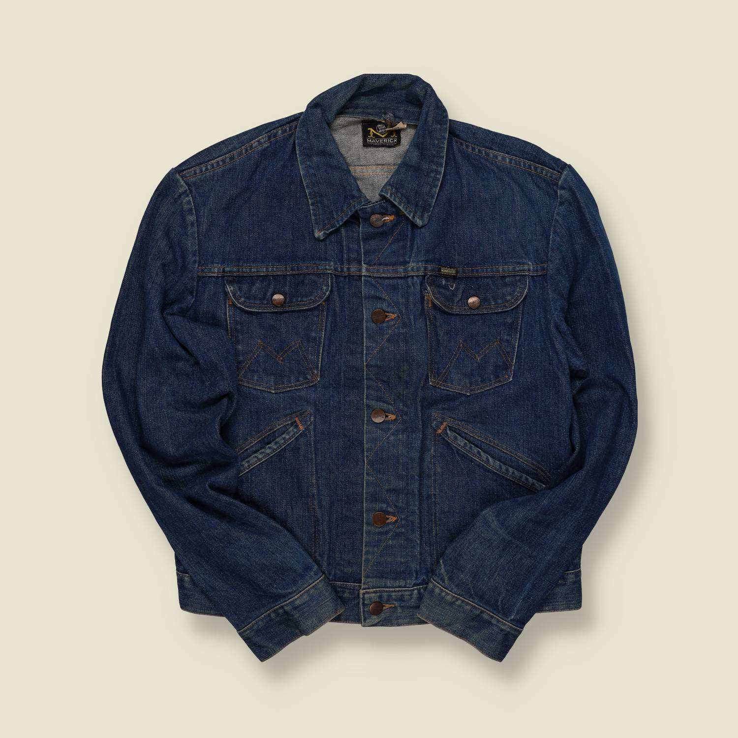 Late 1960s | Maverick by Blue Bell | Denim Jacket – Made in USA - S