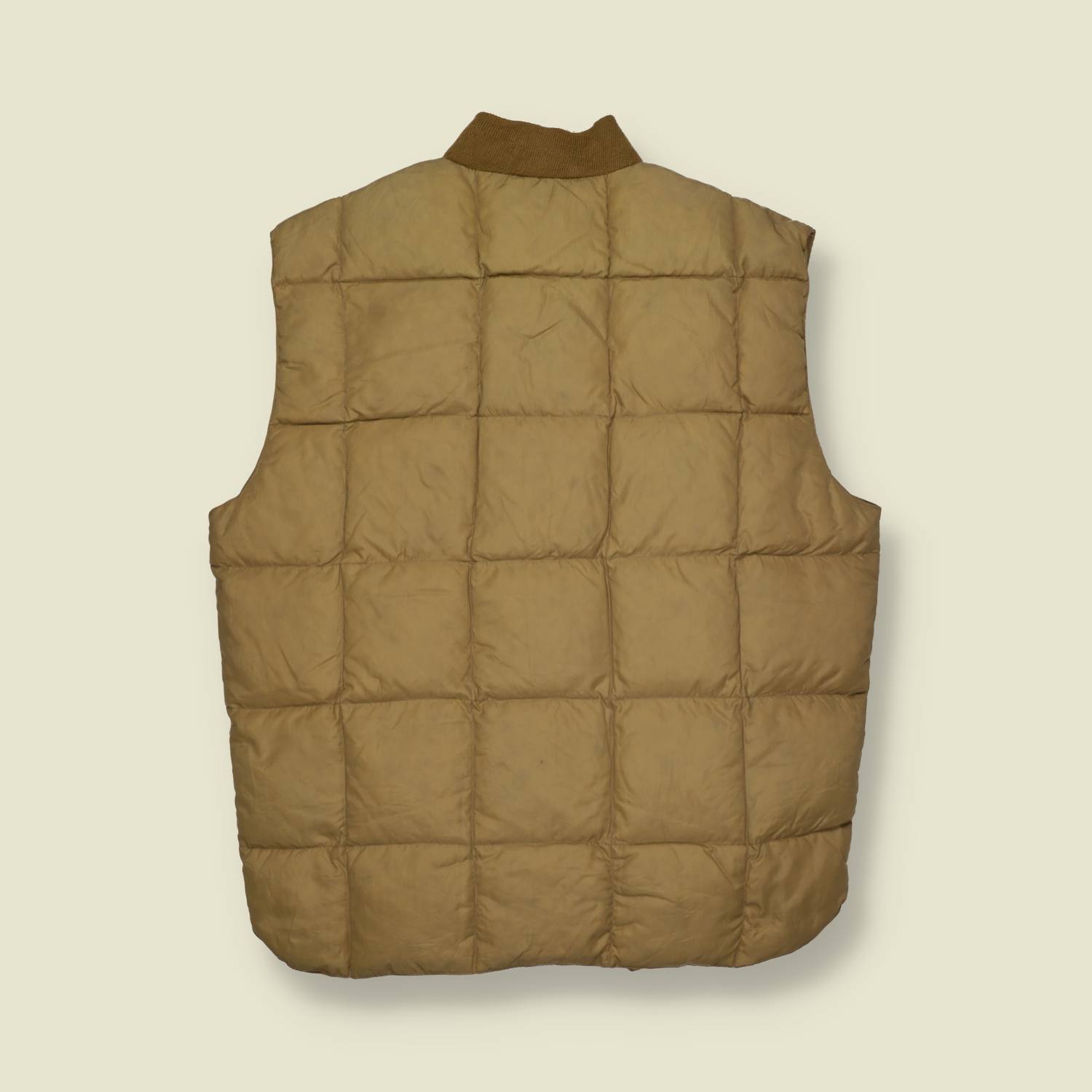 1980s | Cabela’s | Quilted Puffer Vest – Sand - S
