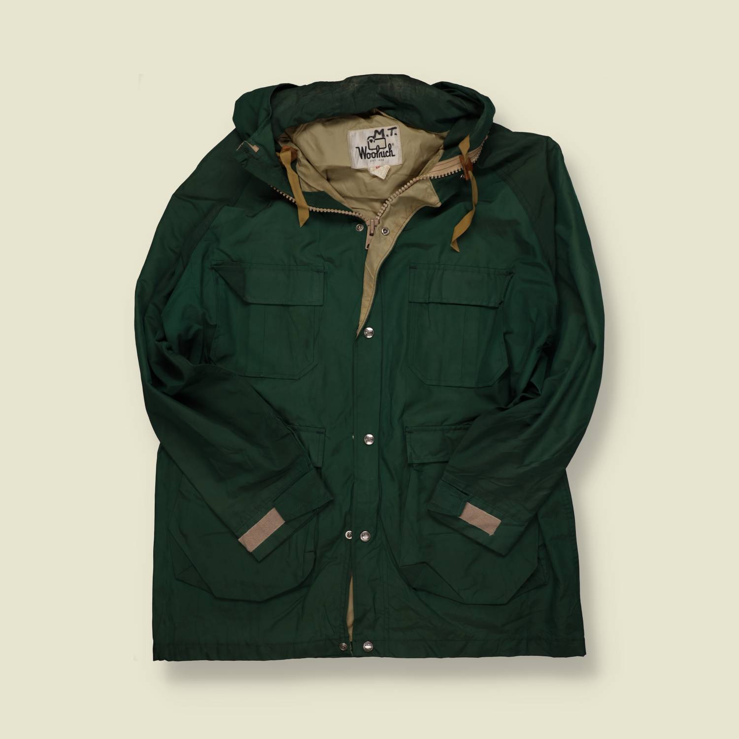 1980s | Woolrich | Mountain Parka – Forest Green - M/L