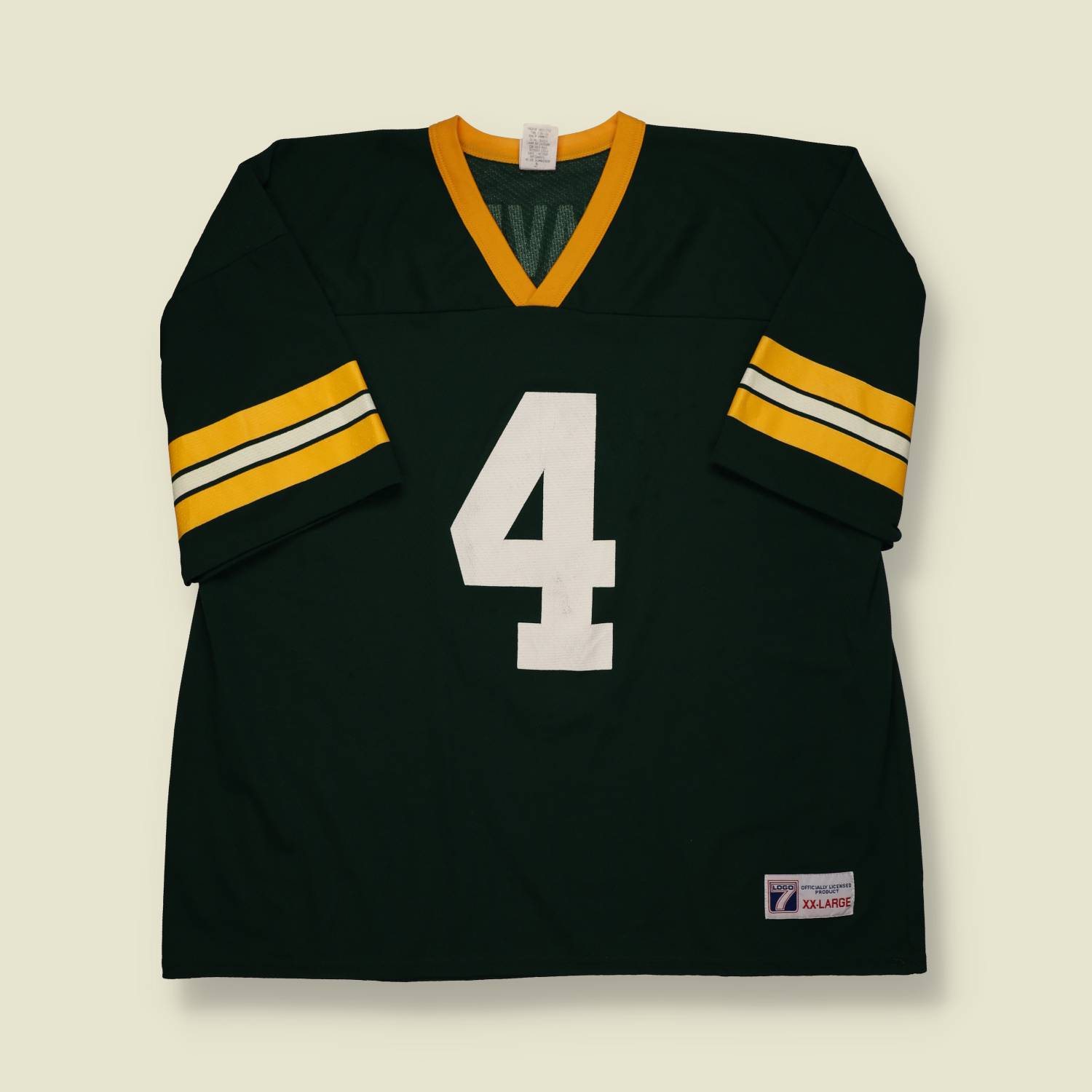 1990s | Logo Athletic | Green Bay Packers “Favre” Jersey – Green & Gold - XXL