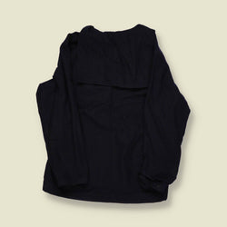 1940s US Navy Winter Pullover – Black Wool - S
