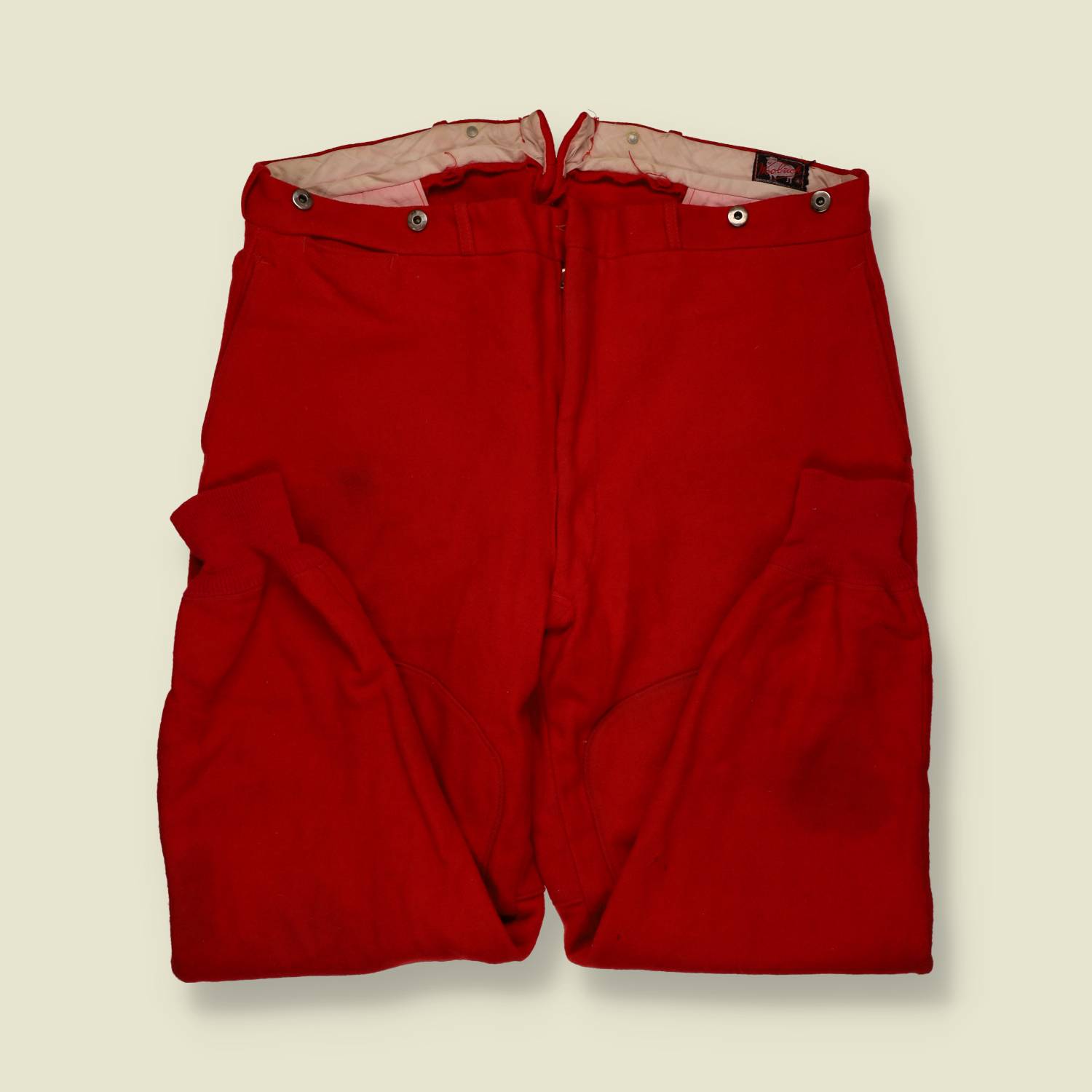 1940s–1950s | Woolrich | Wool Hunting Trousers – Red - W38-40