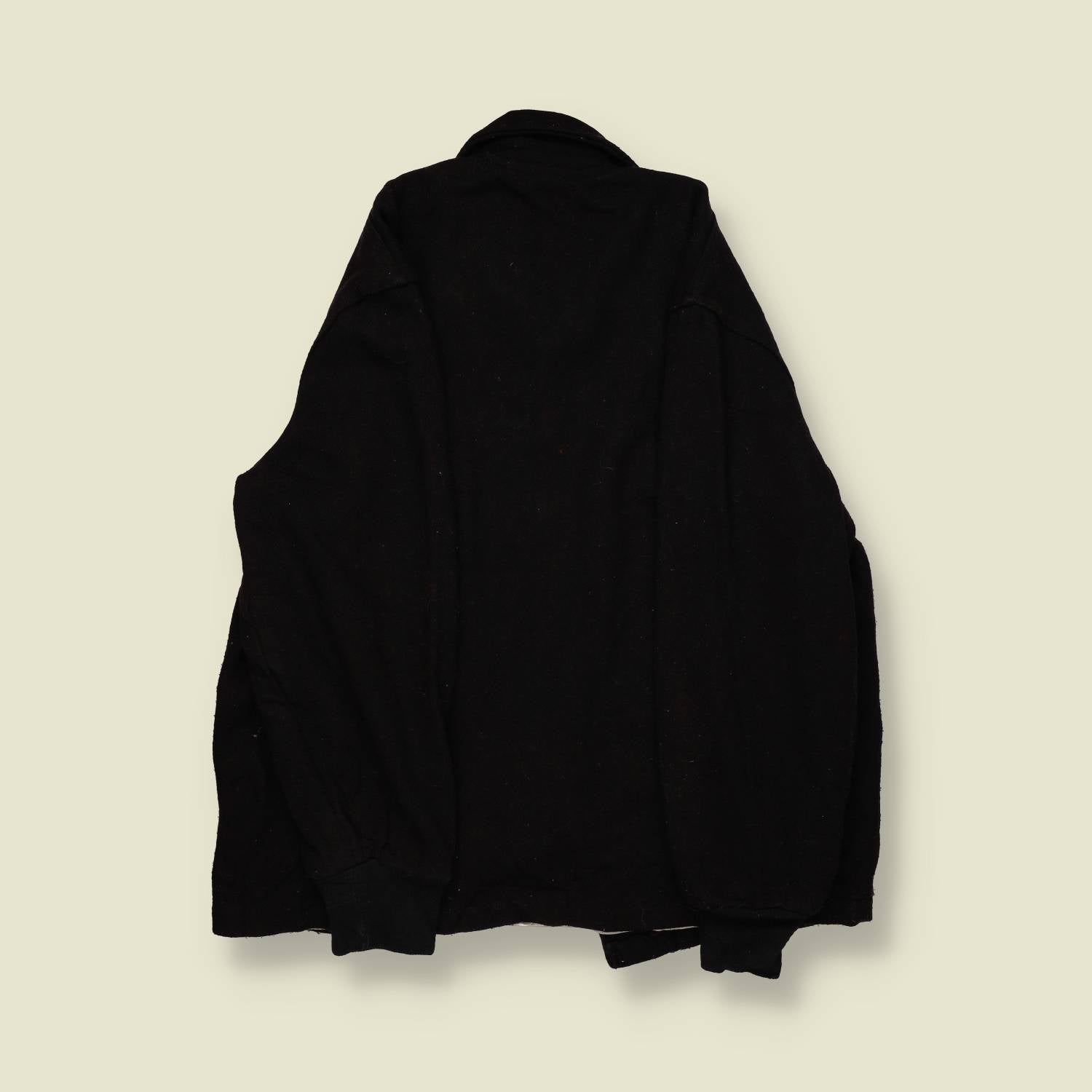 1940s–50s | Conwright’s Sporting Goods | Black Wool Jacket - XL/XXL