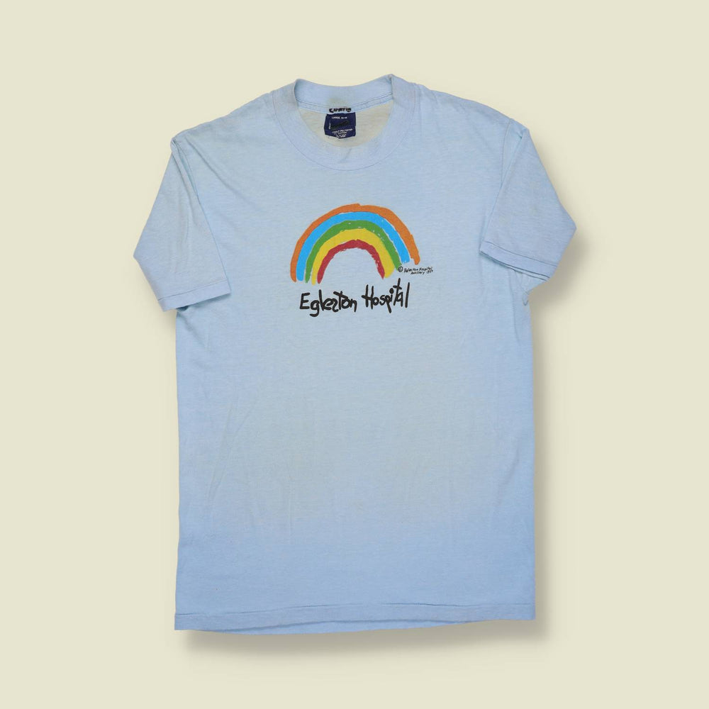 1986 | The Sneakers | Egleston Hospital Walk-A-Thon Tee – Light Blue - XXS/XS
