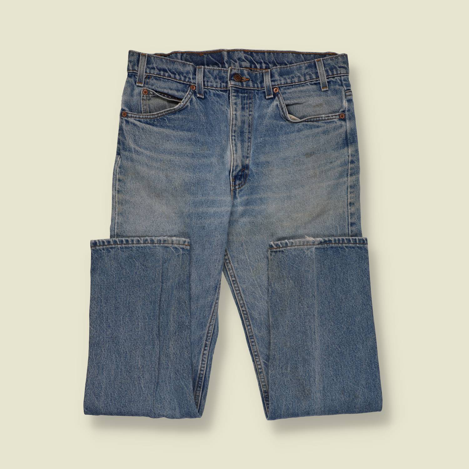 1980s | Levi’s Orange Tab 505 | Made in USA – Mid Wash - w32