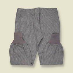 1970s | Levi’s | Sta-Prest Knit Cuff Trousers – Grey Pattern - w34