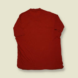 1980s | Plain Pocket T-Shirt – Brick Red - M