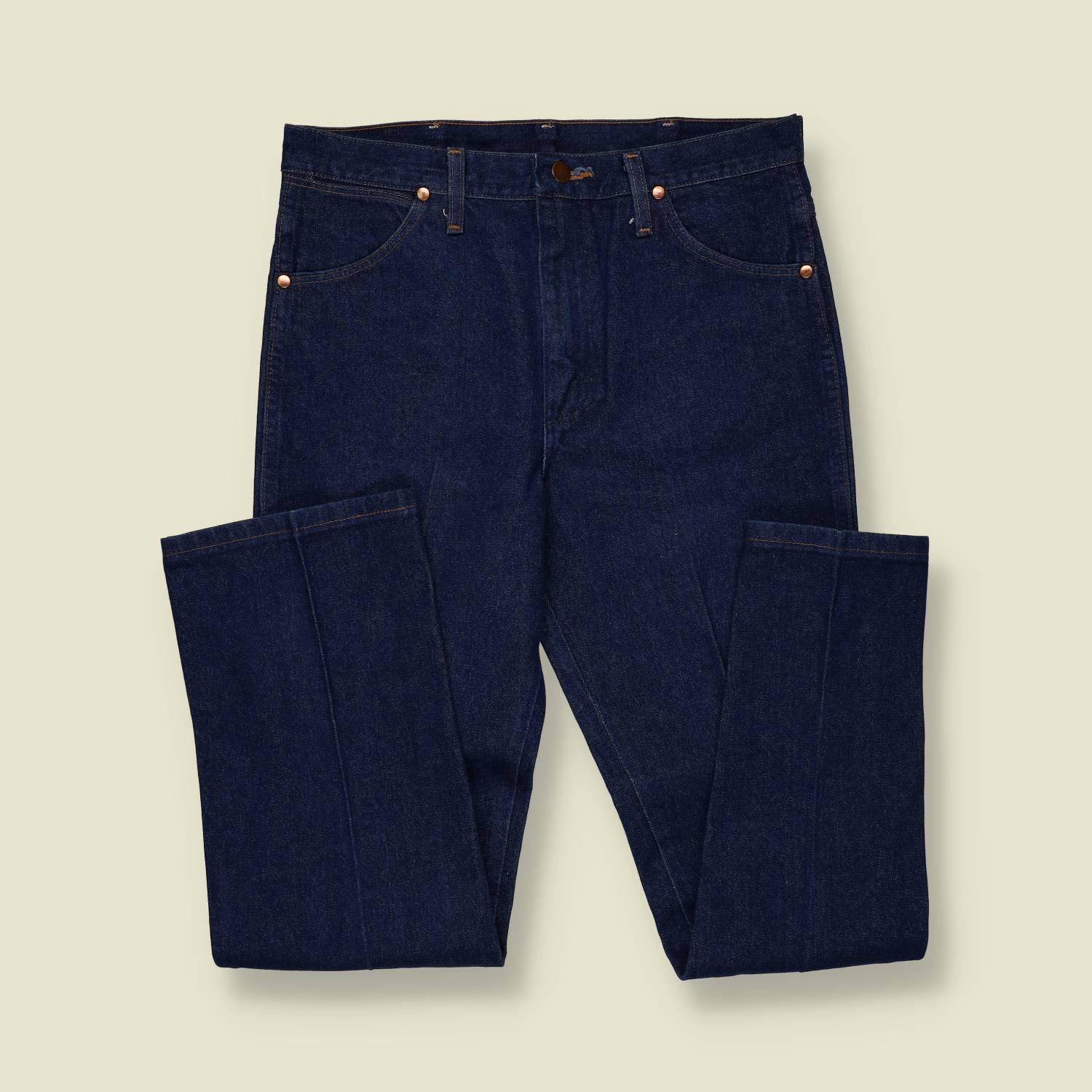 1970s-80s| Wrangler | Cowboy Cut 13MWZ Denim – Dark Indigo - w32