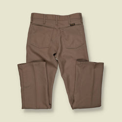 1970s/80s | Wrangler | Work Pants – Brown Twill - w28
