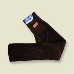 1970s | Wrangler | Deadstock Corduroy Trousers – Brown - w24"