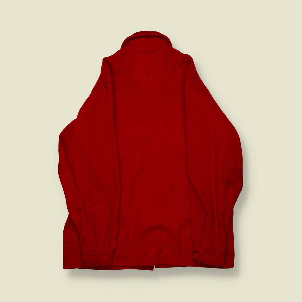 1950s/1960s | Boy Scouts of America | Wool Jac-Shirt – Red - M