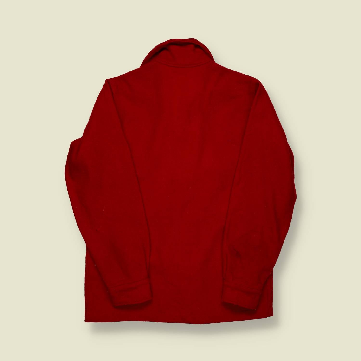 1960s/1970s | Boy Scouts of America | Wool Jac-Shirt – Red - S