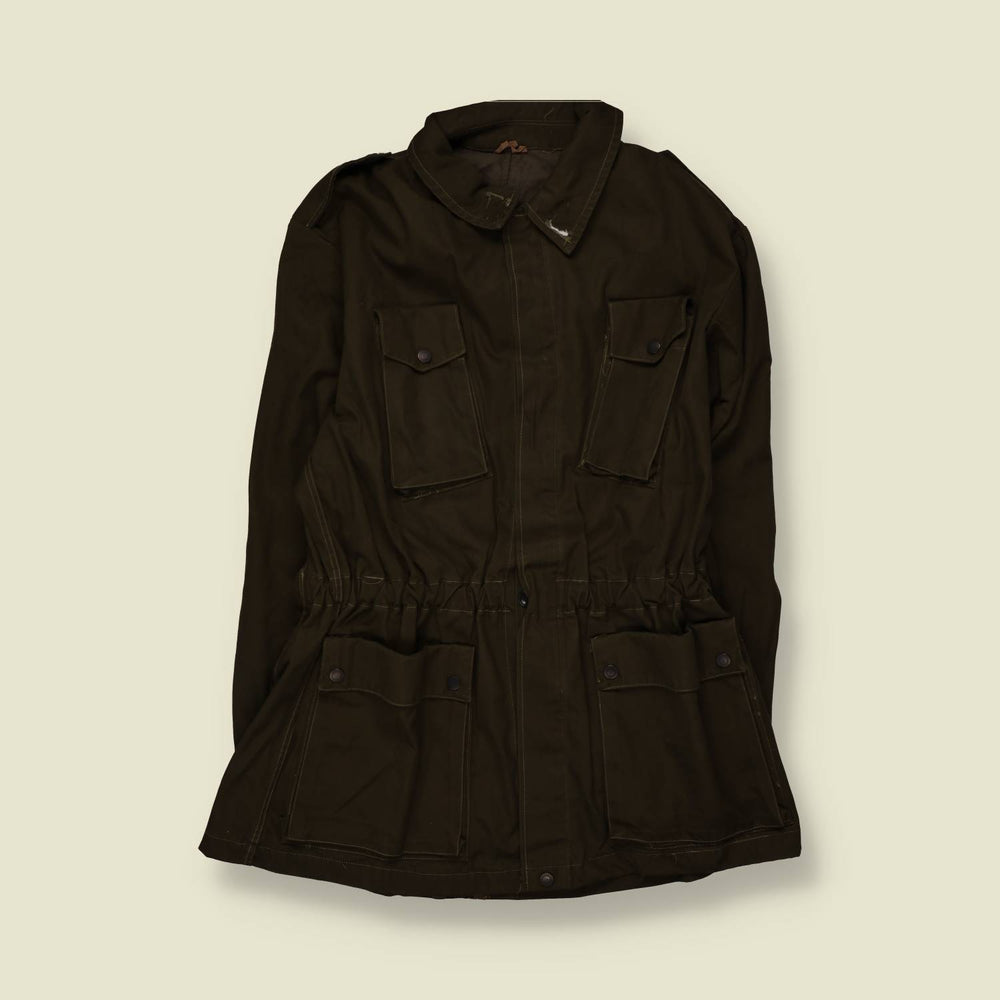 1970s | Military Issue | Italian Field Jacket - Olive Brown - XS