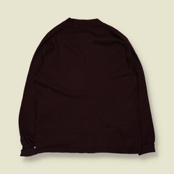 1970s | Fine Knit V-Neck Cardigan | Black - S