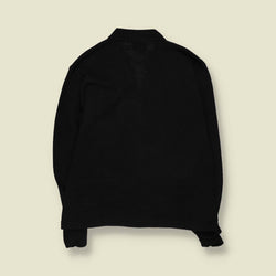 1970s | Bristol Products | Letterman Award Cardigan | Black - Made in USA - L