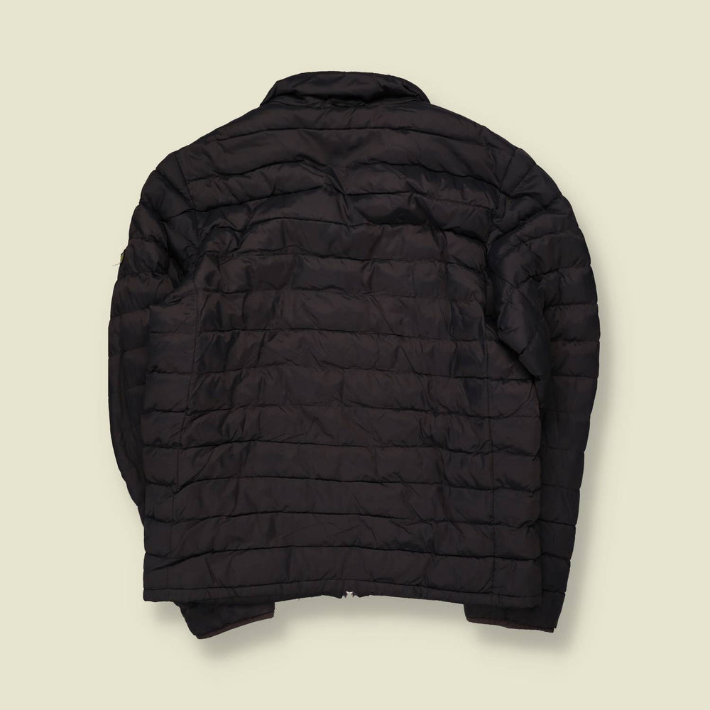 2000s | Barbour International | Black Quilted Puffer Jacket - L