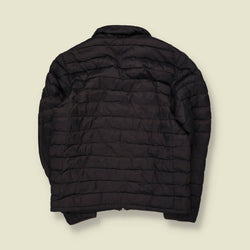 2000s | Barbour International | Black Quilted Puffer Jacket - L