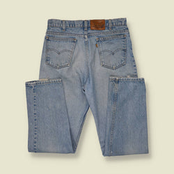 1980s-90s | Levi's | Light-Wash Blue 540 Relaxed Fit Jeans - w30