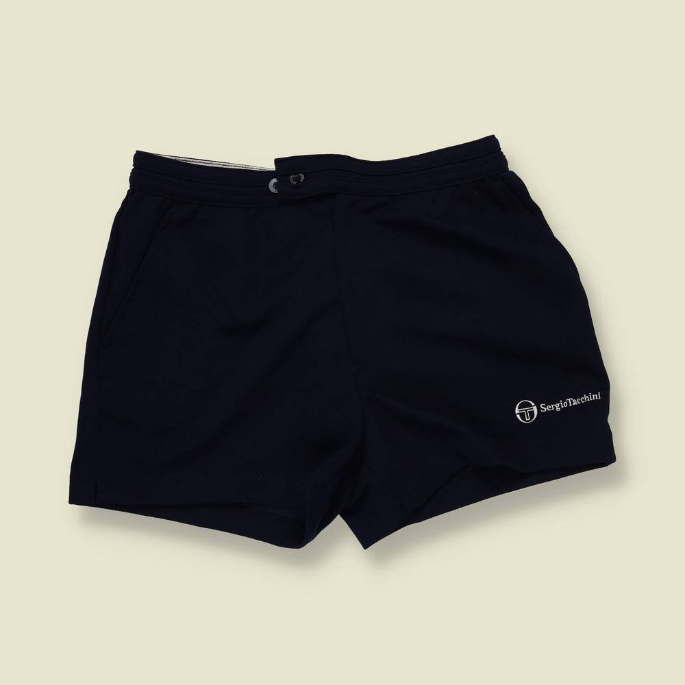 1970s / 1980s | Sergio Tacchini | Navy Tennis Shorts - w28