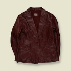 1990s | Kit | Leather Jacket | Oxblood - 12