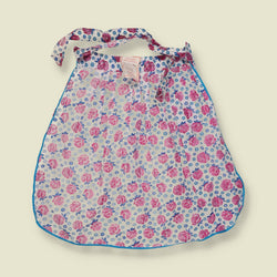 1950s | Hercules | Deadstock Rose Print Apron | Pink - One size
