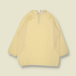 1970s | Feldt Basel | Tricot Knit Top | Pastel Yellow - 10