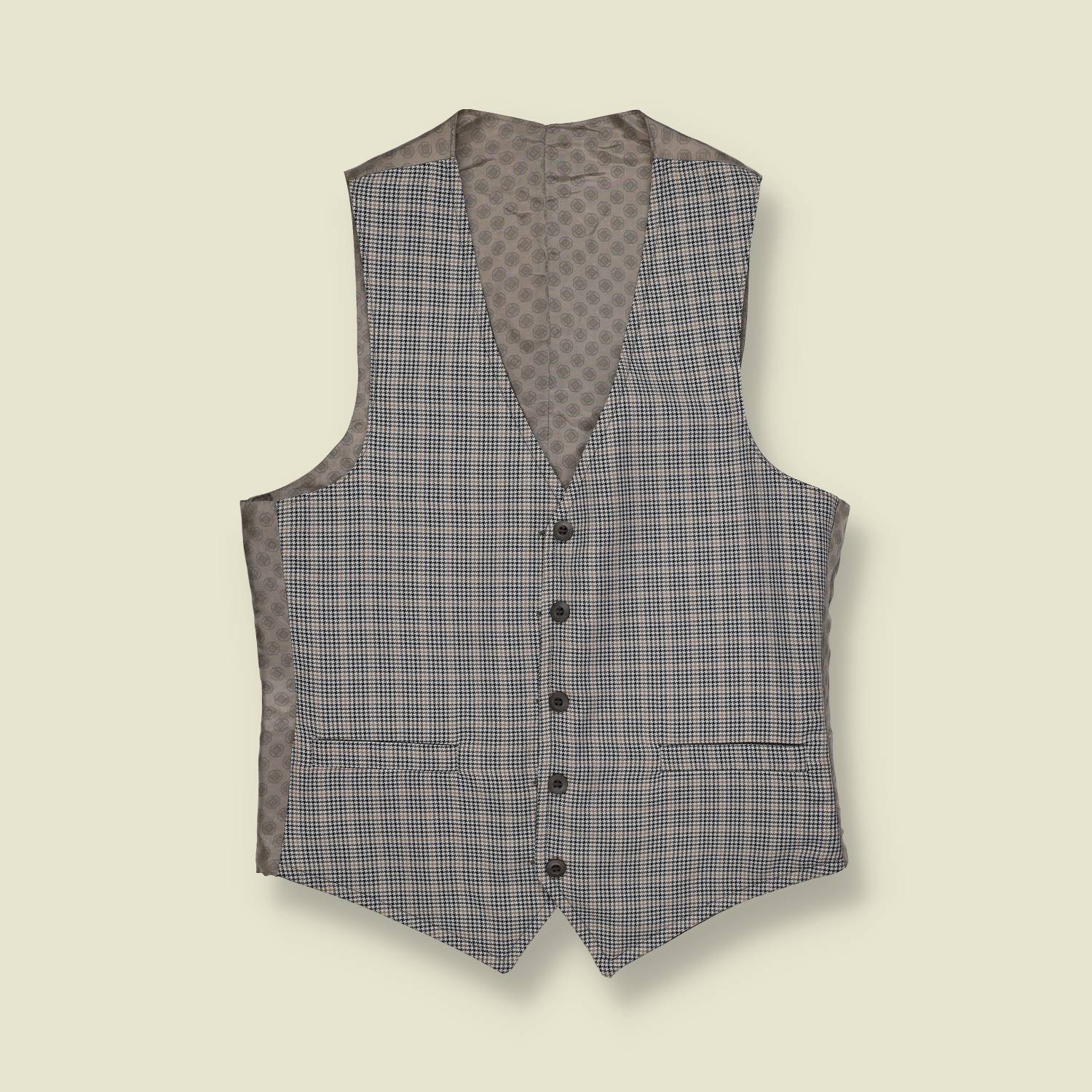 1970s | Fully Reversible | Tailored Waistcoat – XS