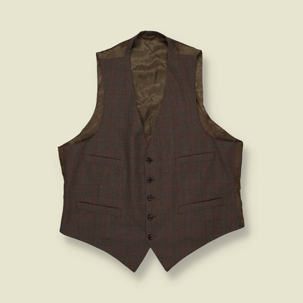 1980s | Tailored | Waistcoat – XL