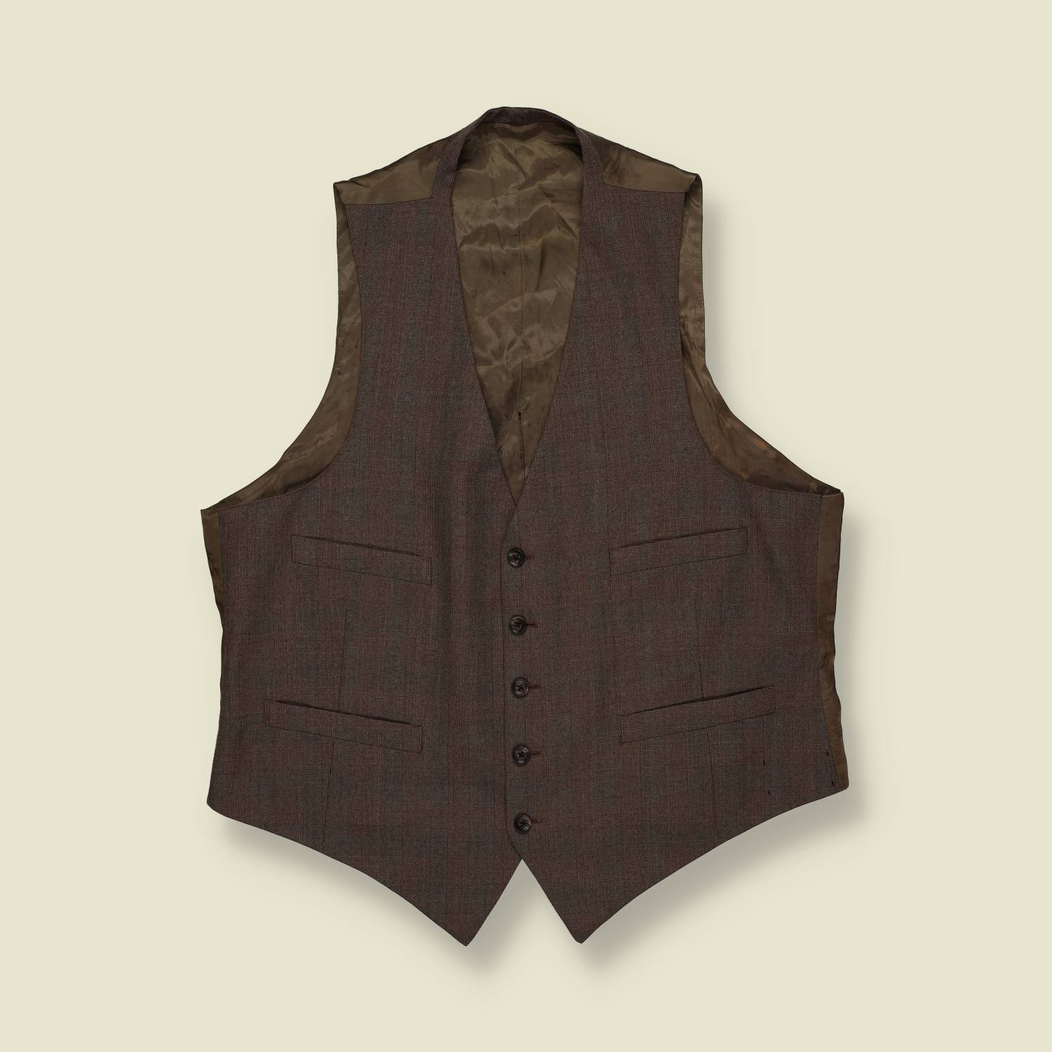 1980s | Tailored | Waistcoat – XL