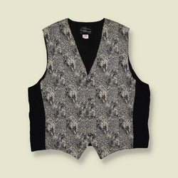 1980s | Atlantic Connection | Patterned Waistcoat – XL