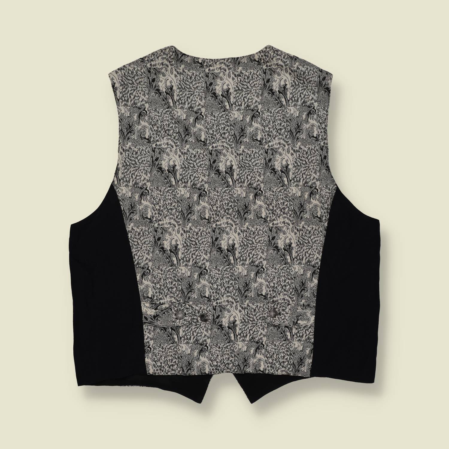 1980s | Atlantic Connection | Patterned Waistcoat – XL